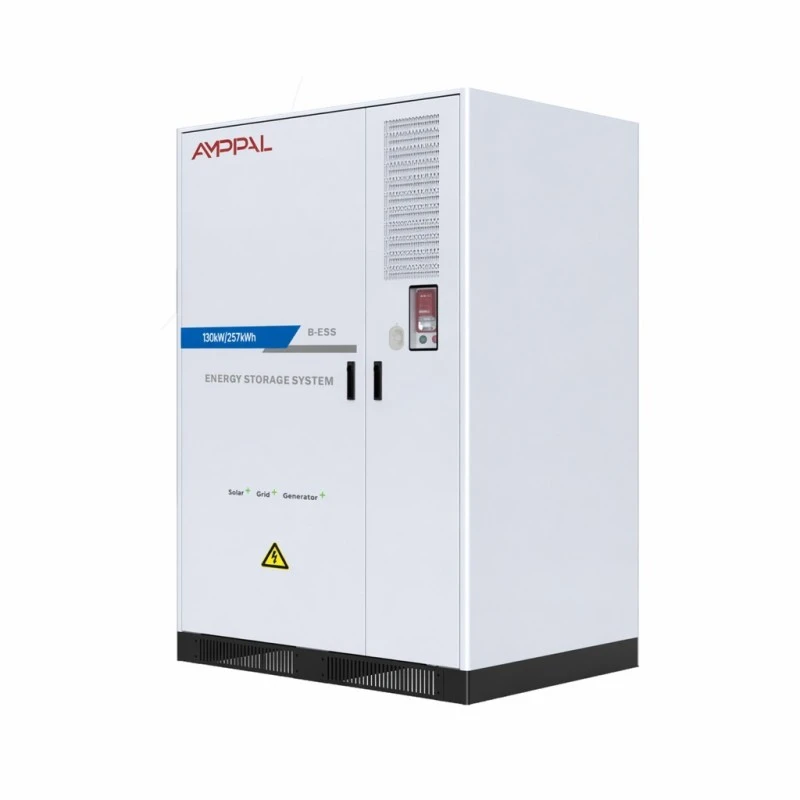 130 kW industrieel batterij-energieopslagsysteem voor fabrieksenergiebeheer