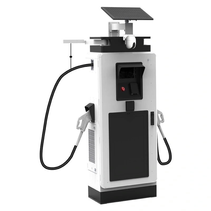 Commerciële DC-snellader van 160 kW met digitaal display voor snelwegdiensten