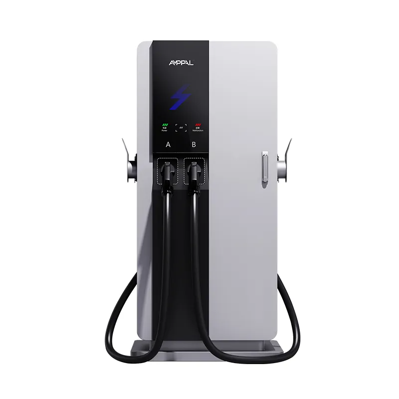 160 kW geïntegreerde snelle DC EV-oplader voor het opladen van bussen en wagenparken