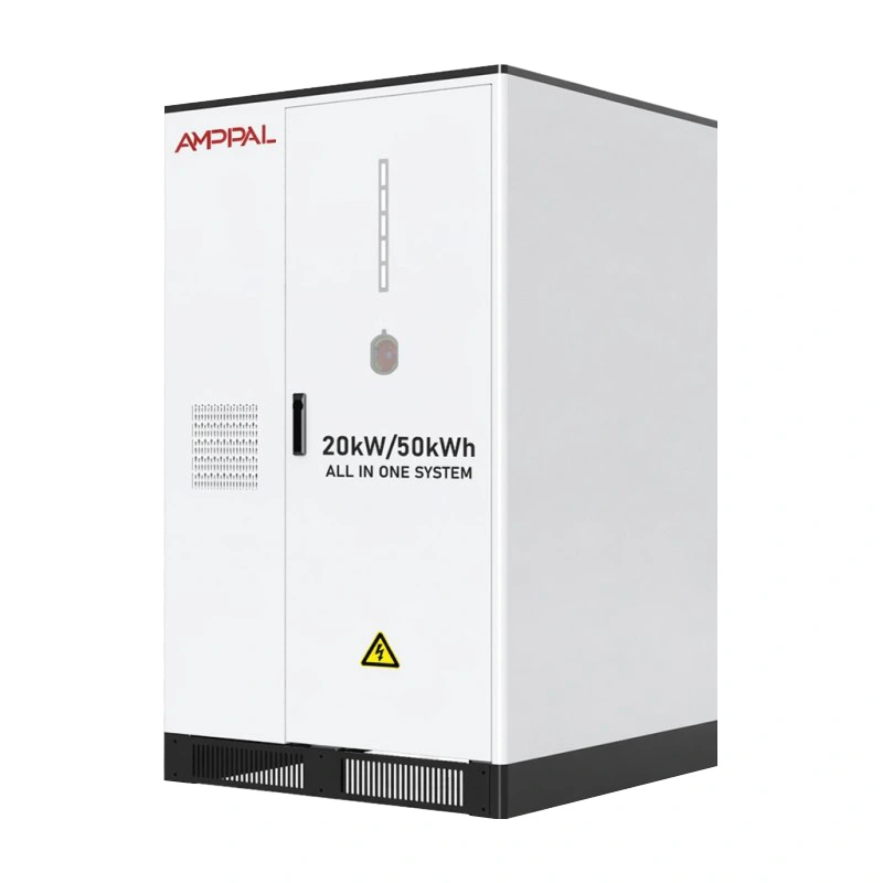 20–50 kW alles-in-één batterij-energieopslagsysteem voor commerciële en zonne-energietoepassingen