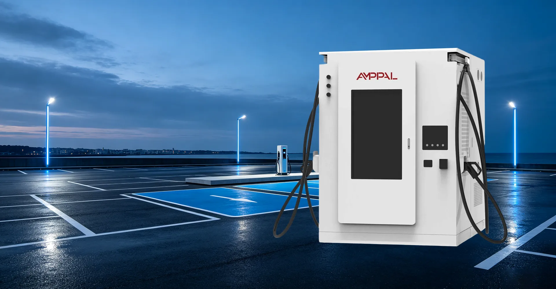 Slimme energieopslag voor het opladen van krachtige EV's