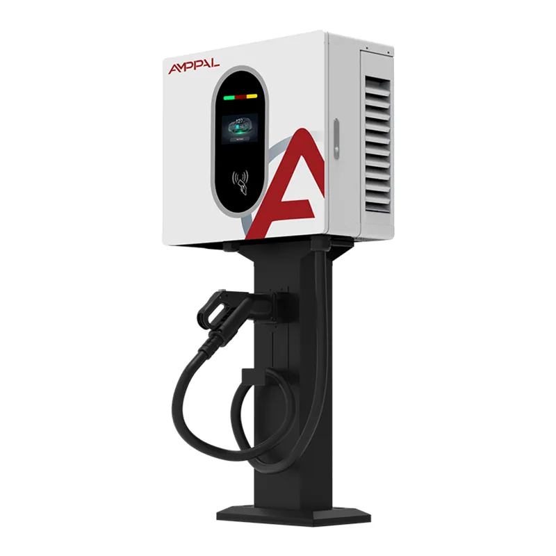 20 kW aan de muur gemonteerd DC snel EV-laadstation voor commercieel parkeren