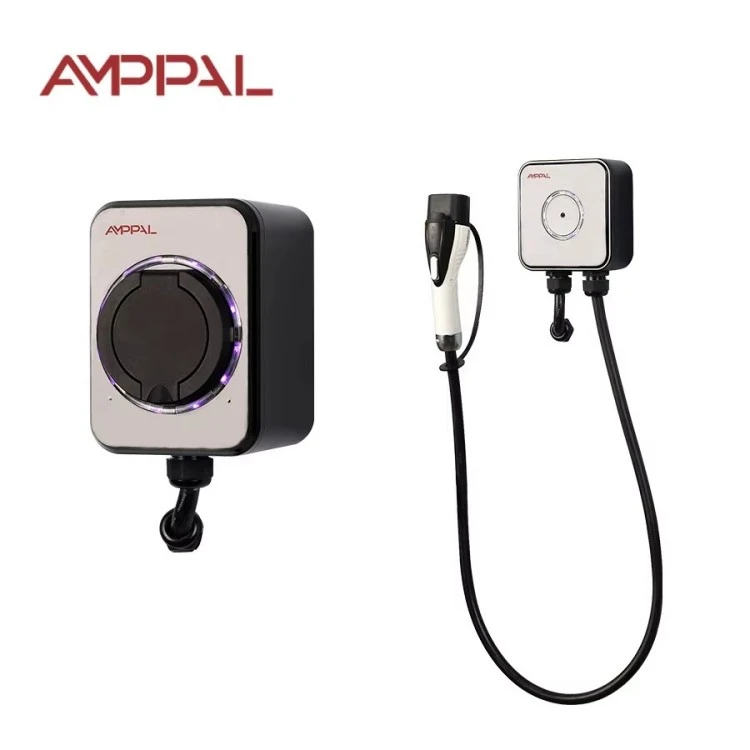 Standaard wandgemonteerde AC EV-oplader van 3,5 kW voor opladen in woningen