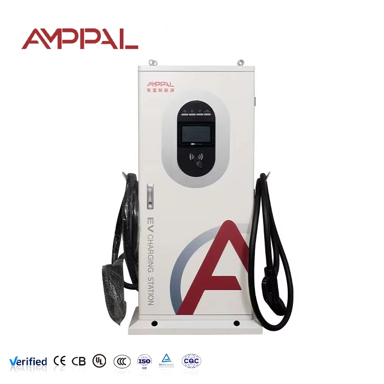 60 kW alles-in-één DC EV-snellader voor commerciële wagenparken