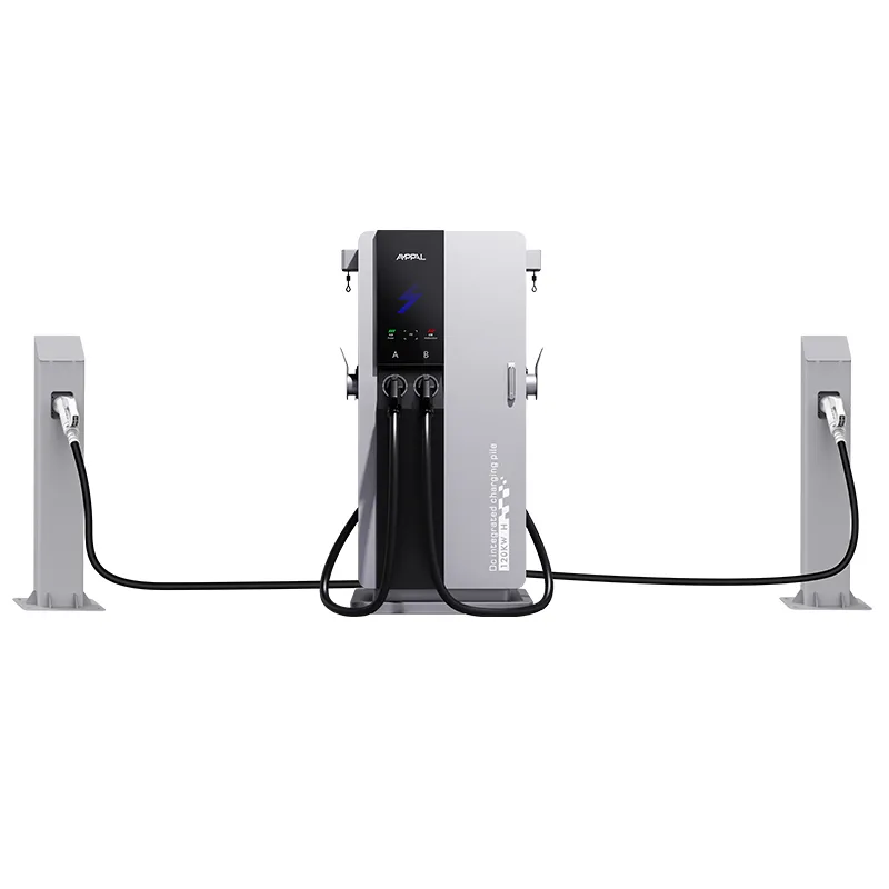 60 kW intelligente geïntegreerde DC EV-oplader voor het opladen van wagenparken