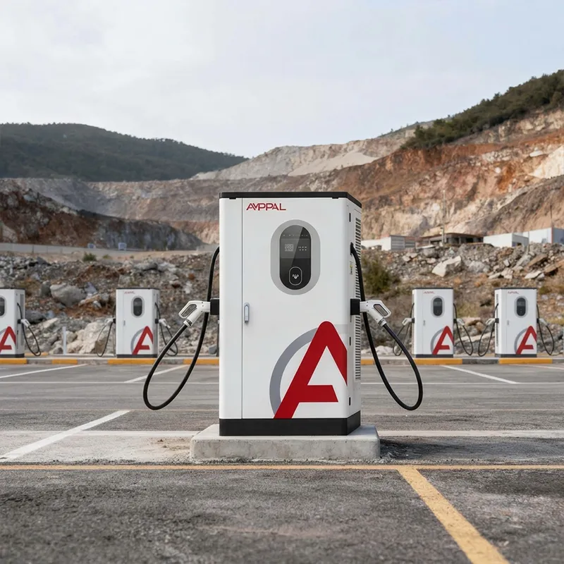 480kW Ultra-High-Power DC Fast EV Charger for High-Voltage Fleet Charging